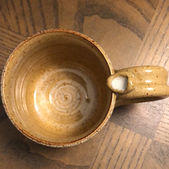 Pottery stoneware coffee mug - Picture 3 of 7